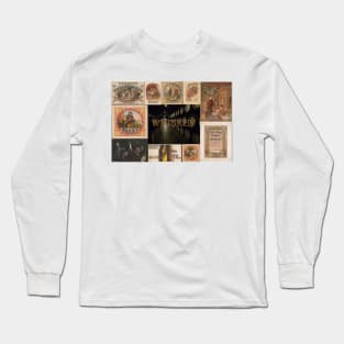 Whiskey - Vintage Advertising Long Sleeve T-Shirt